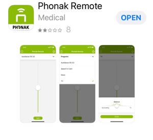 Phonak Remote App