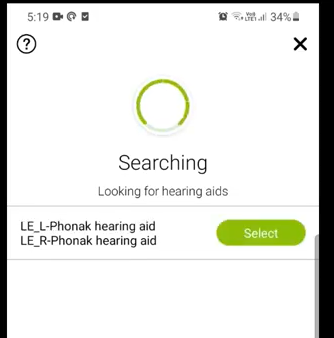 Scan devices, select, confirm pairing